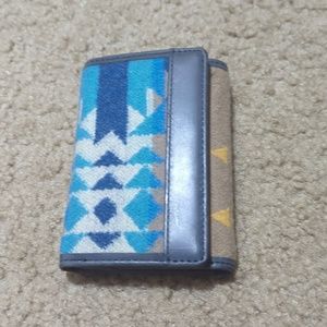 Pendleton wool folding wallet